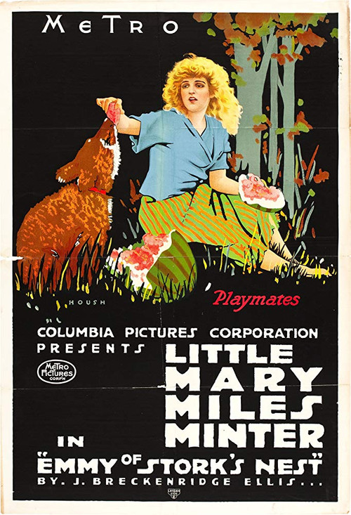 Movie poster for Emmy of Stork's Nest (1915)