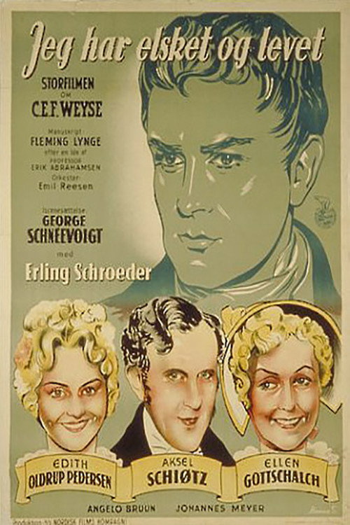 Movie poster for Jeg har elsket og levet (1940)