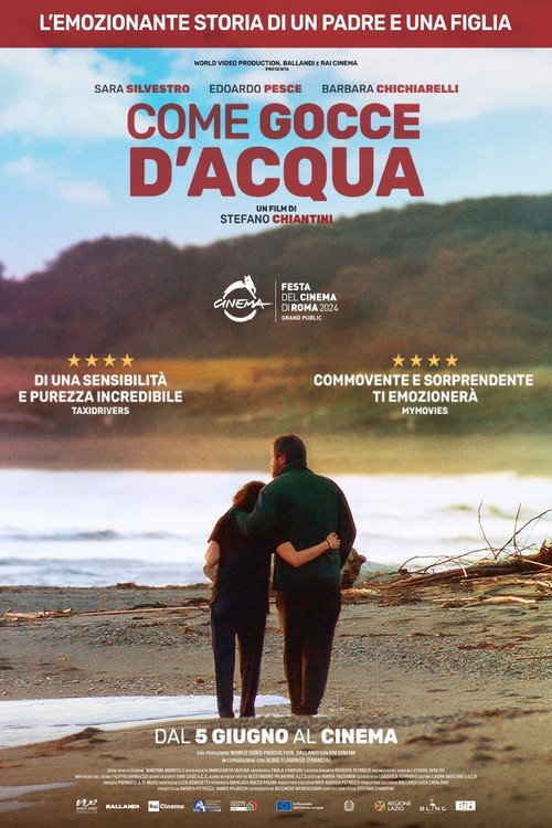 Movie poster for Come gocce d'acqua (2025)