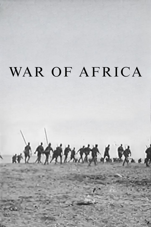 Movie poster for War of Africa (1926)