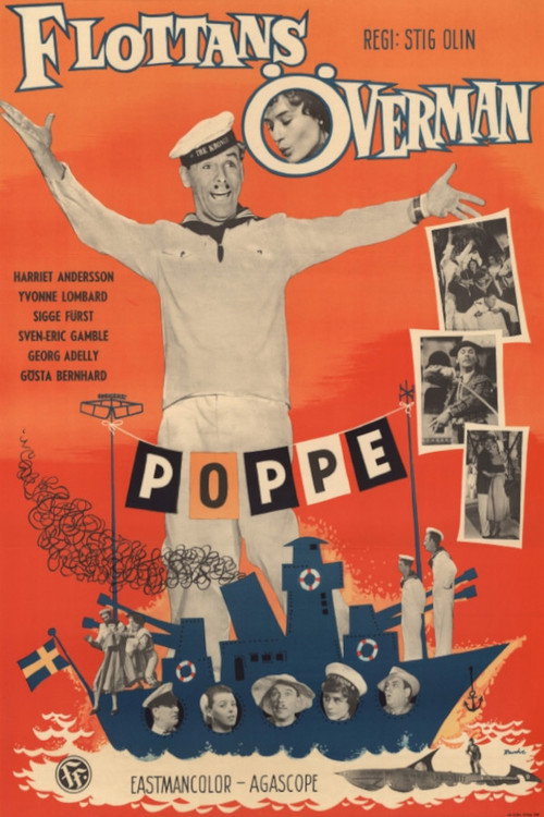 Movie poster for Flottans överman (1958)