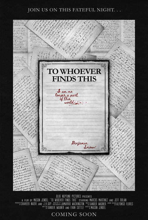 Movie poster for To Whoever Finds This (2024)