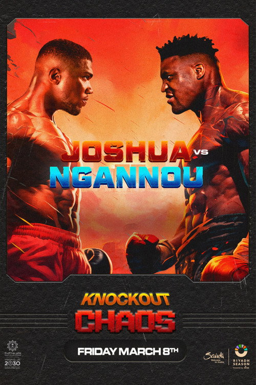 Movie poster for Anthony Joshua vs. Francis Ngannou (2024)