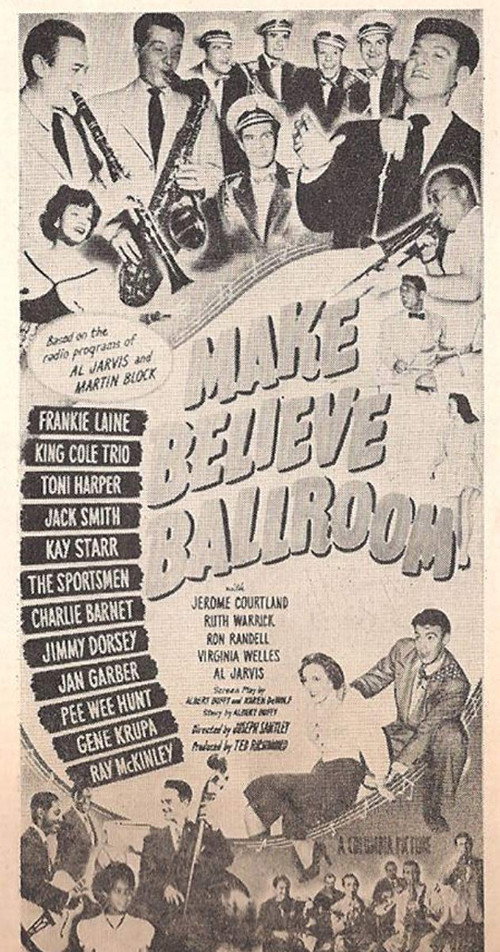 Movie poster for Make Believe Ballroom (1949)