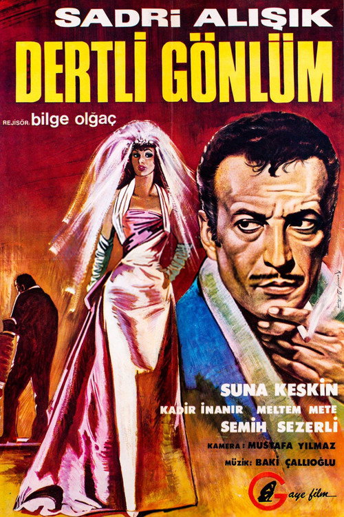 Movie poster for Dertli Gönlüm (1968)