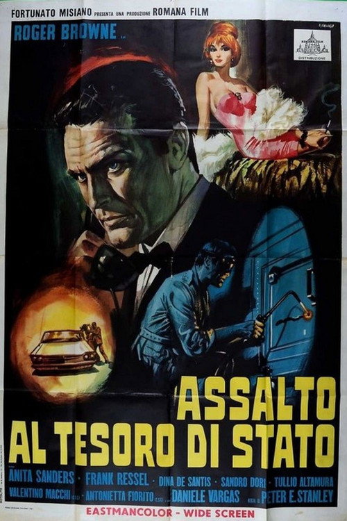 Movie poster for Assault on the State Treasure (1967)