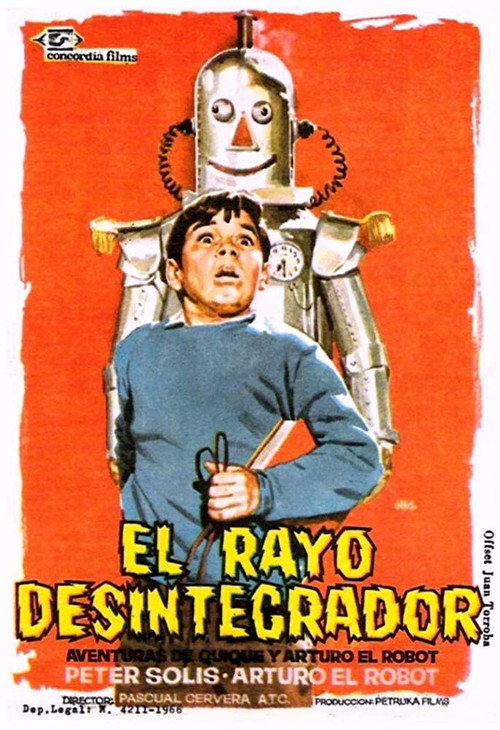 Movie poster for El rayo desintegrador (1966)