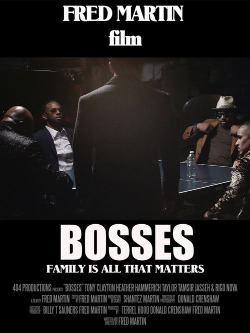Movie poster for Bosses (2022)