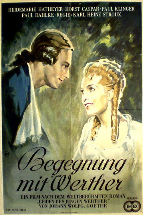 Movie poster for Begegnung mit Werther (1949)