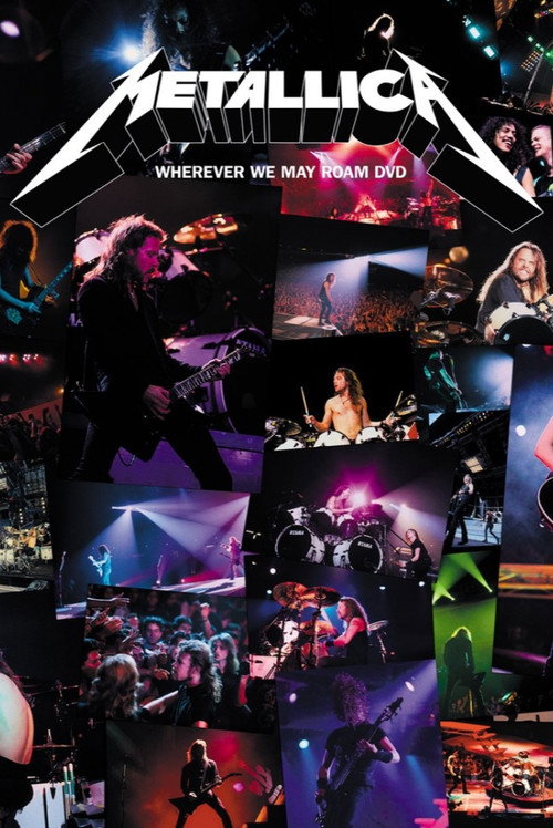 Movie poster for Metallica: Wherever We May Roam (2021)