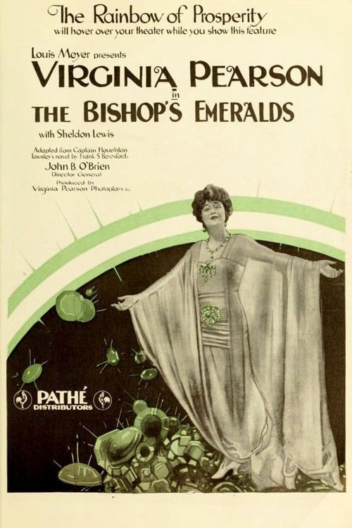 Movie poster for The Bishop's Emeralds (1919)