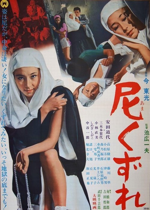 Movie poster for The Daring Nun (1968)