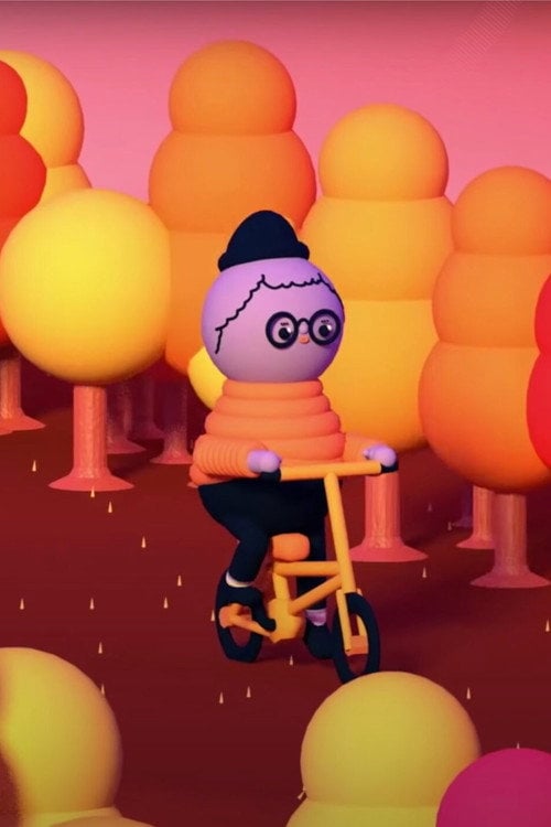 Movie poster for I Ride My Bike When the Air is Crispy (2020)