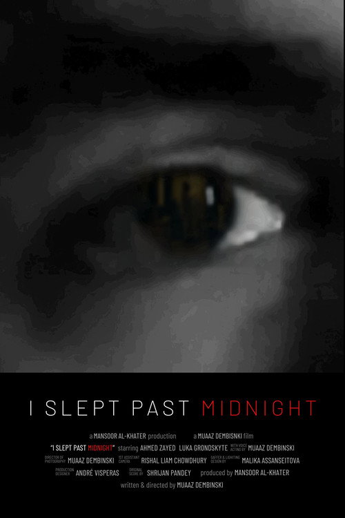 Movie poster for I Slept Past Midnight (2024)