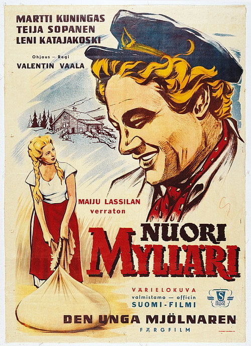 Movie poster for Nuori mylläri (1958)