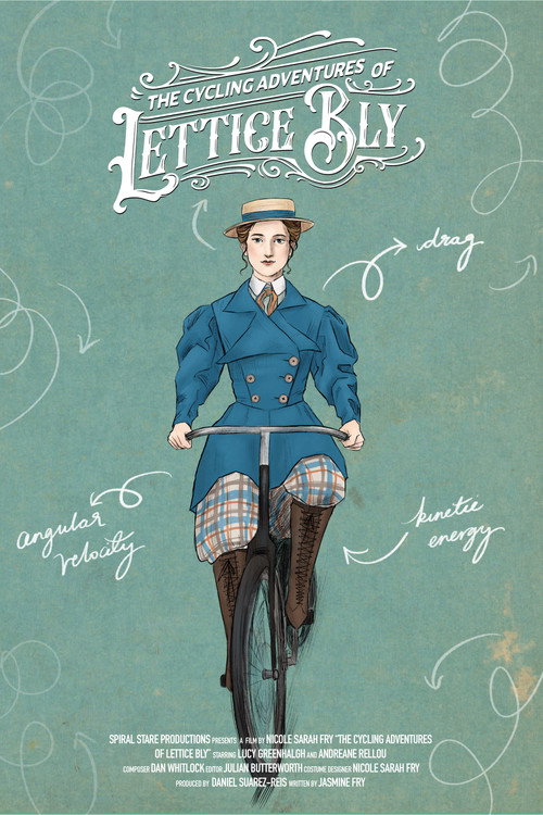 Movie poster for The Cycling Adventures of Lettice Bly