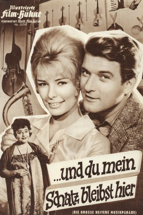 Movie poster for … und du mein Schatz bleibst hier (1961)