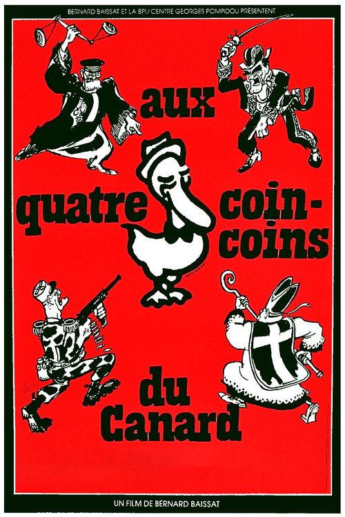 Movie poster for Aux Quatre Coin-Coins Du Canard (1987)