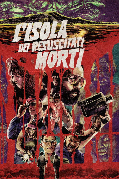 Movie poster for The Island of the Resuscitated Dead (2022)