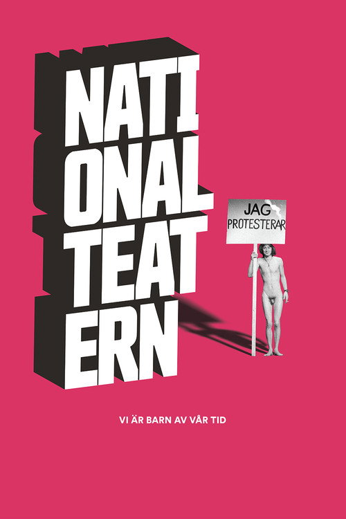 Movie poster for Vi är barn av vår tid - En film om Nationalteatern (2021)
