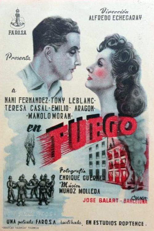 Movie poster for ¡Fuego! (1949)
