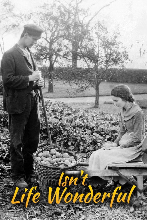 Movie poster for Isn't Life Wonderful (1924)