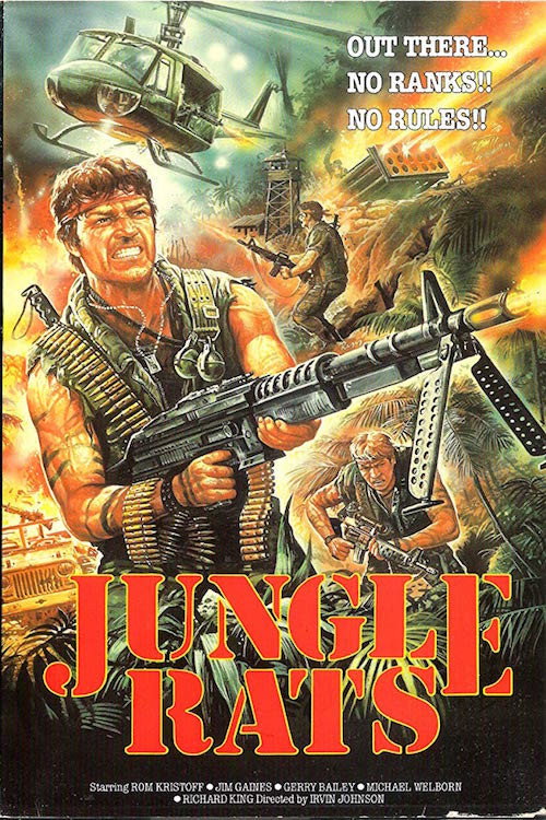 Movie poster for Jungle Rats (1988)