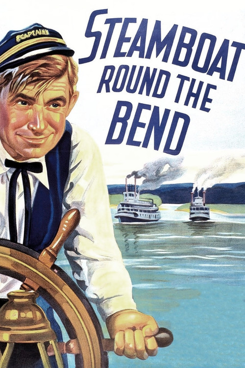 Movie poster for Steamboat Round the Bend (1935)