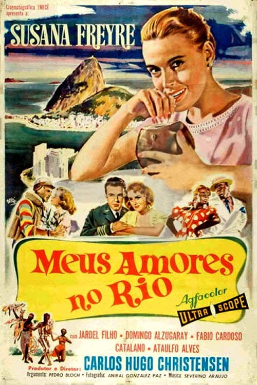 Movie poster for Three Loves in Rio (1959)