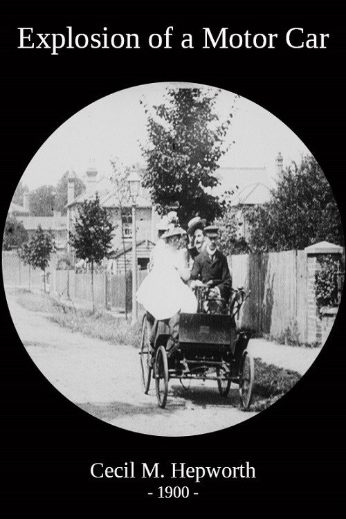 Movie poster for Explosion of a Motor Car (1900)