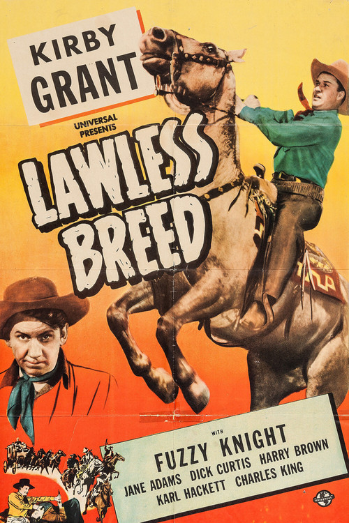 Movie poster for Lawless Breed (1946)