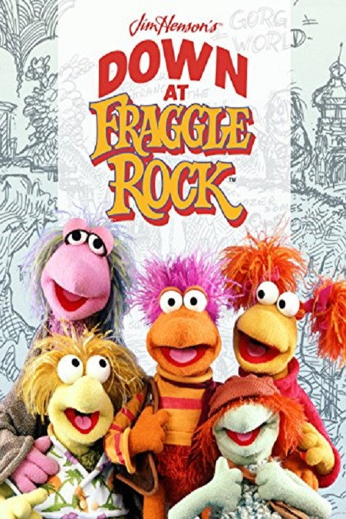 Movie poster for Down at Fraggle Rock (1987)