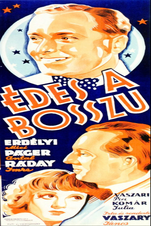 Movie poster for Édes a bosszú (1937)