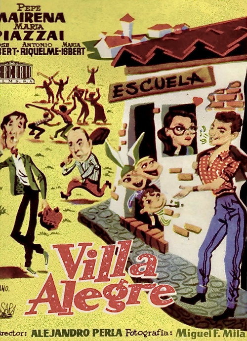 Movie poster for Villa Alegre (1958)