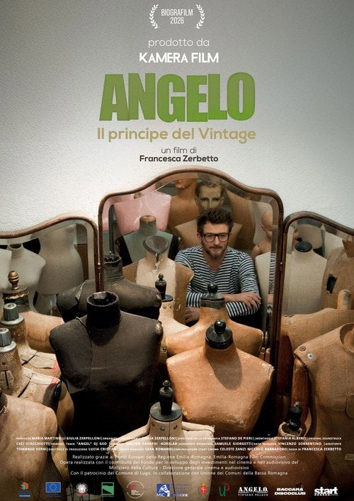 Movie poster for Angelo - Il Principe del Vintage (2026)