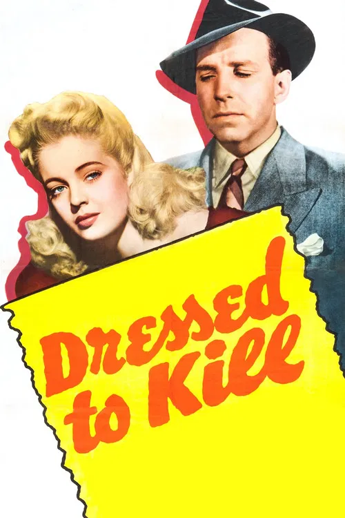 Movie poster for Dressed to Kill (1941)