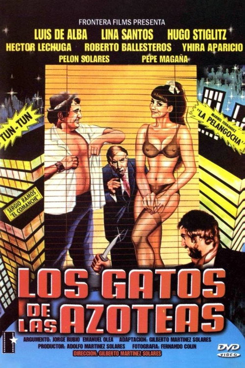 Movie poster for The Cats on the Rooftops (1988)