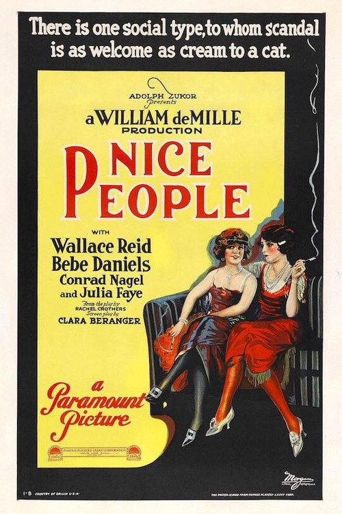 Movie poster for Nice People (1922)
