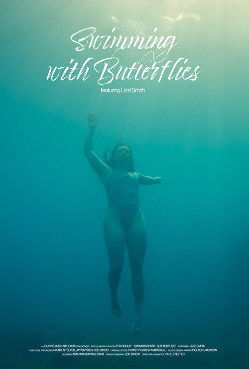 Movie poster for Swimming with Butterflies (2024)