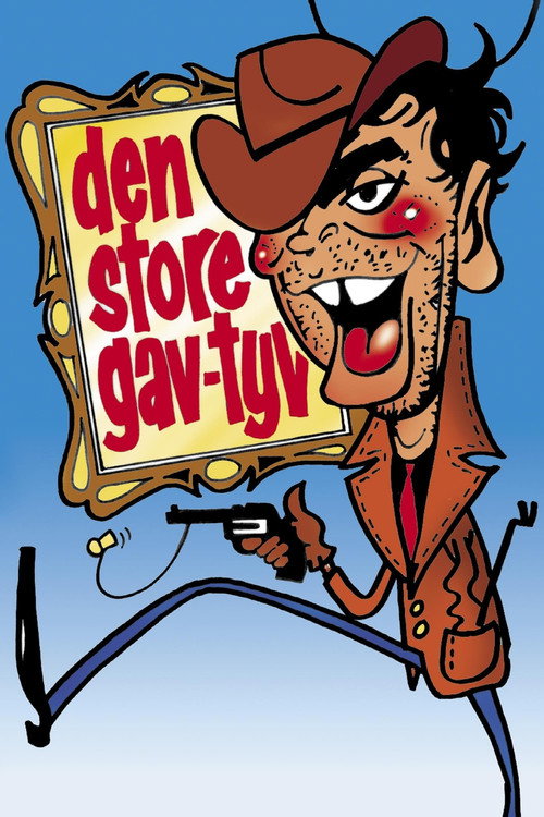 Movie poster for Den store gav-tyv (1956)