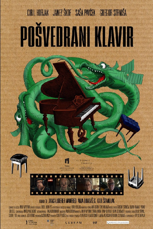 Movie poster for Wracked Piano (2022)
