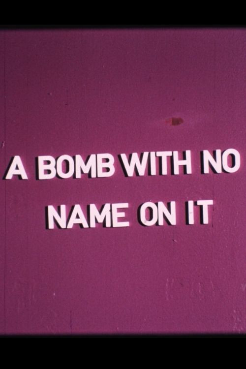 Movie poster for A Bomb with No Name On It (1975)