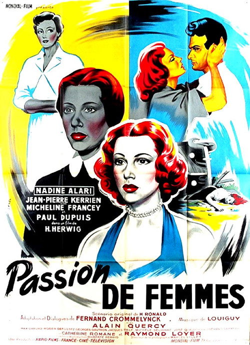 Movie poster for Passion de femmes (1955)