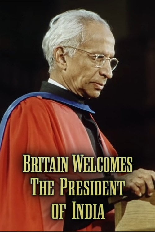 Movie poster for Britain Welcomes the President of India (1963)