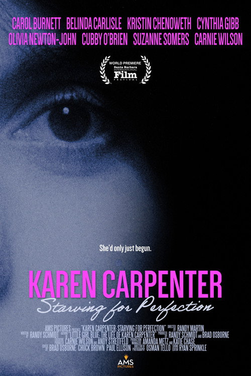 Movie poster for Karen Carpenter: Starving for Perfection (2023)