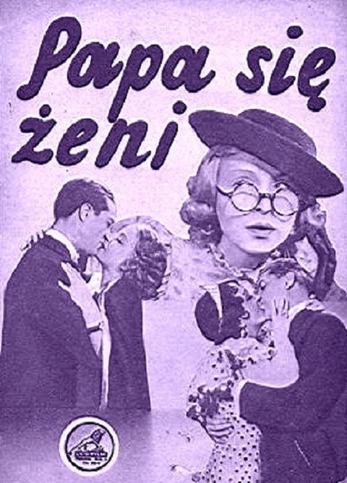 Movie poster for Papa się żeni (1936)