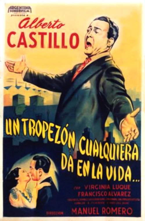 Movie poster for Un tropezón cualquiera da en la vida (1949)