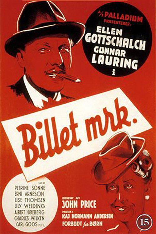 Movie poster for Billet mrk. (1946)