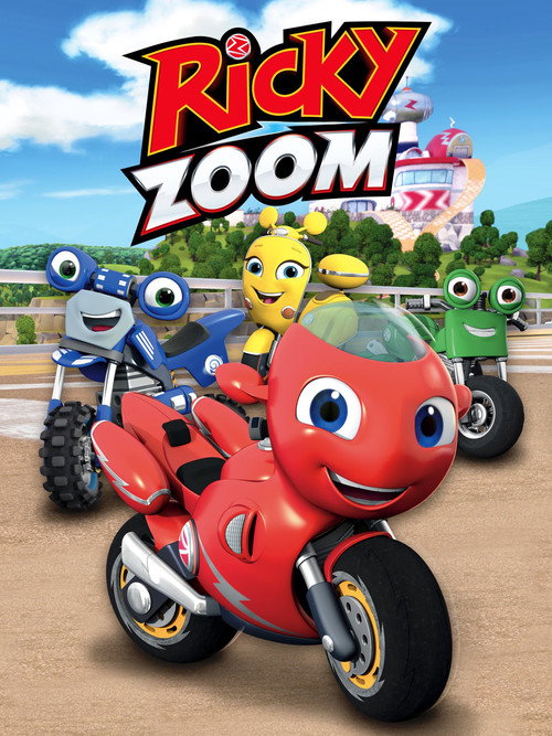 Series poster for Ricky Zoom (2019)