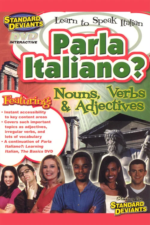 Movie poster for Standard Deviants - The Lively World of Italian: Nouns, Verbs & Adjectives (2000)